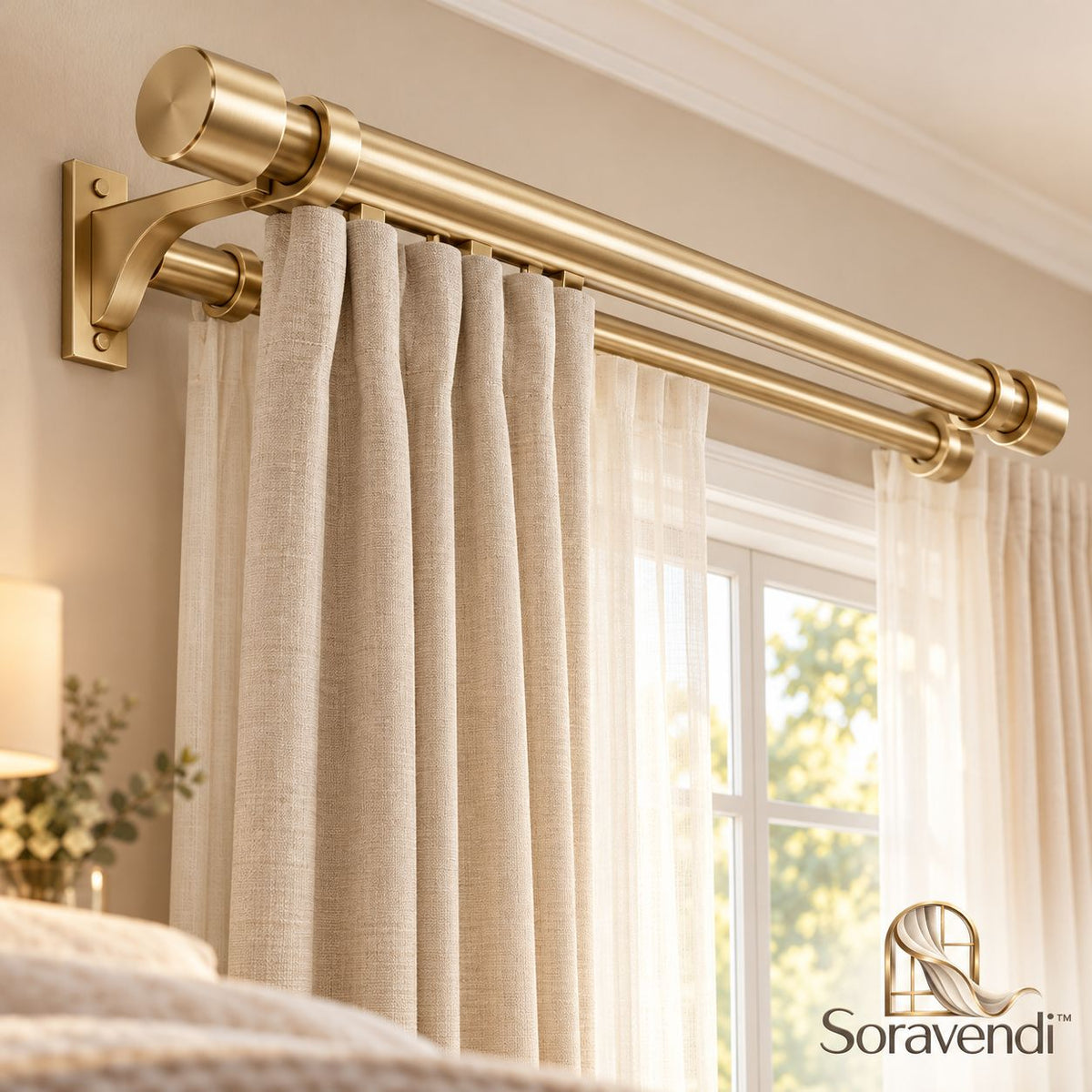 Double Curtain Rod Set - Main view