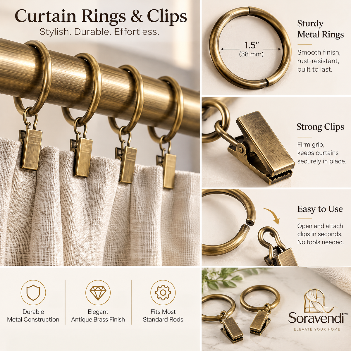 Decorative Finial Rod - Product details
