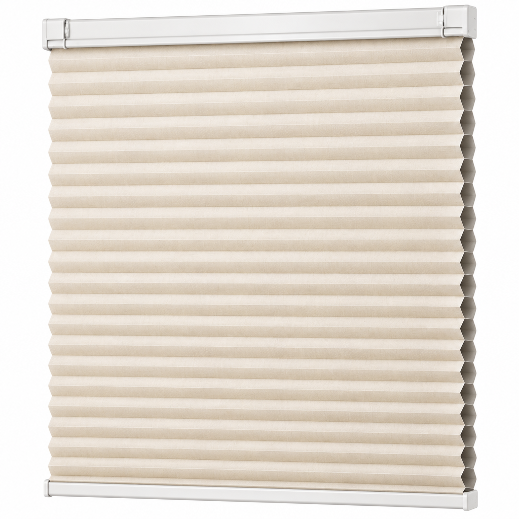 No-Drill Cellular Blackout Shade - White background