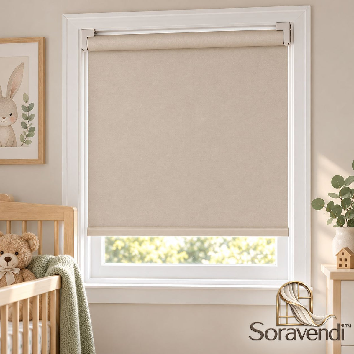 Temporary Blackout Window Shade - Main view