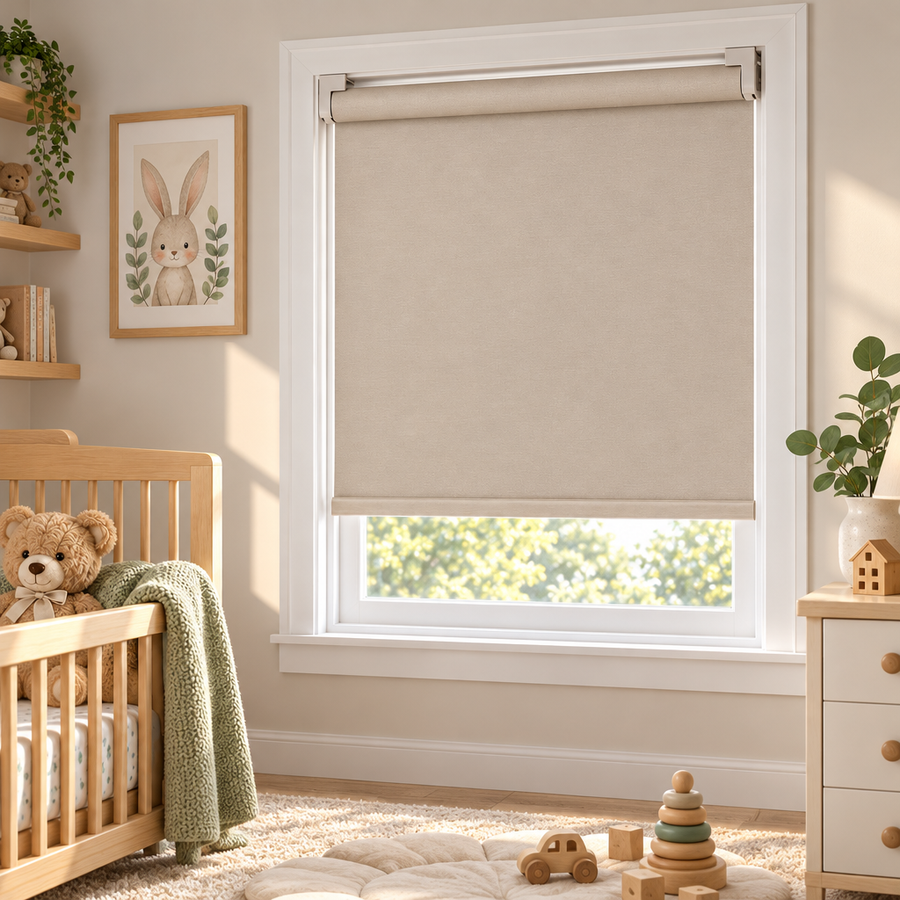 Temporary Blackout Window Shade - In-room use