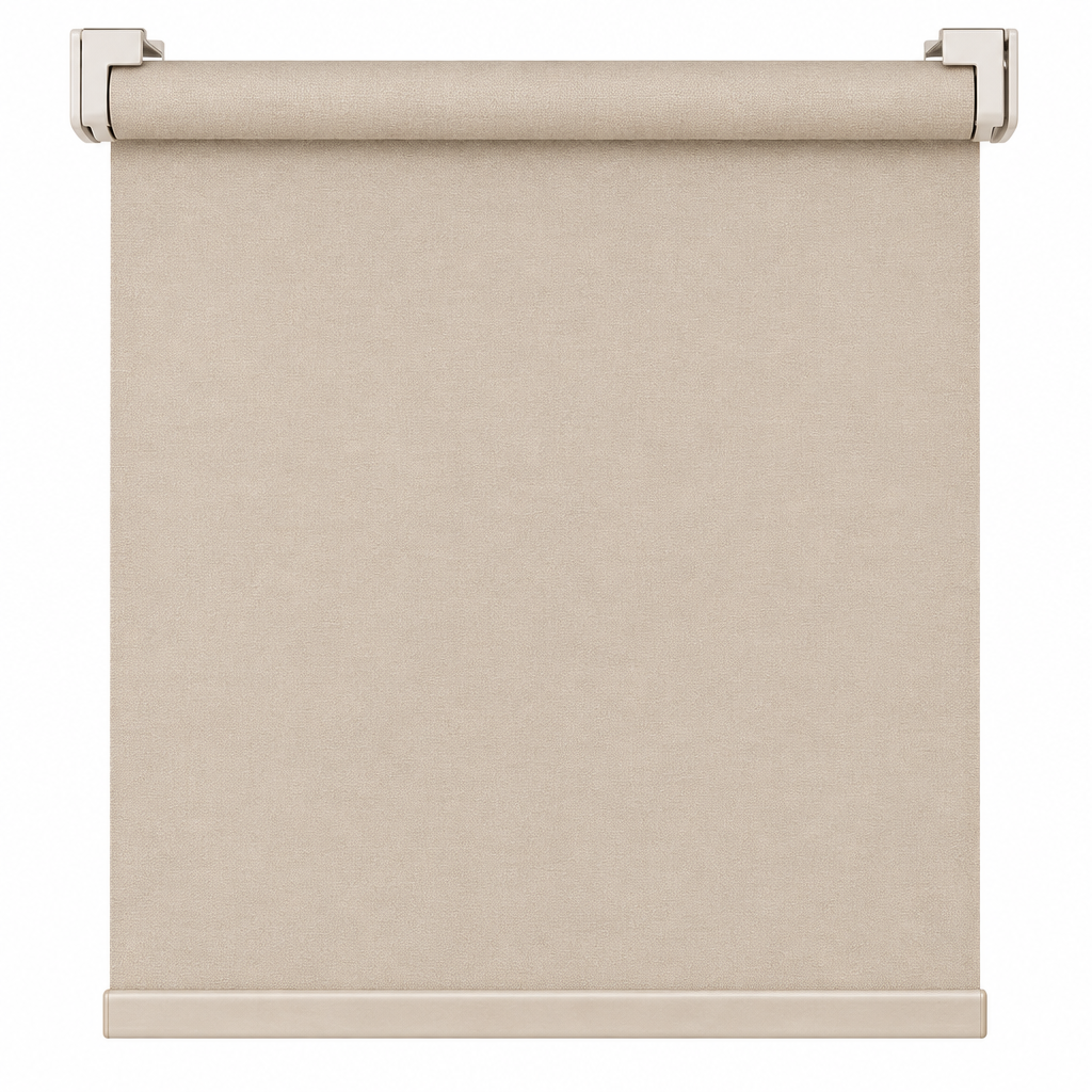 Temporary Blackout Window Shade - White background
