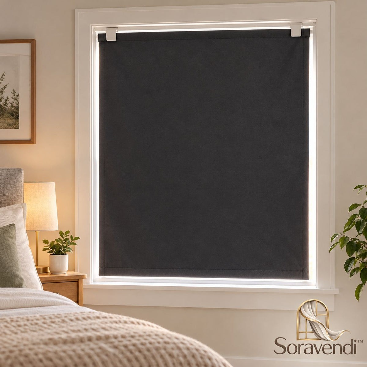 Cordless Clip-On Blackout Shade - Main view