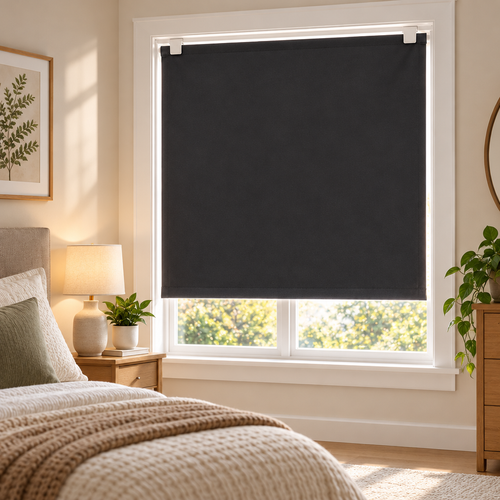 Cordless Clip-On Blackout Shade - In-room use