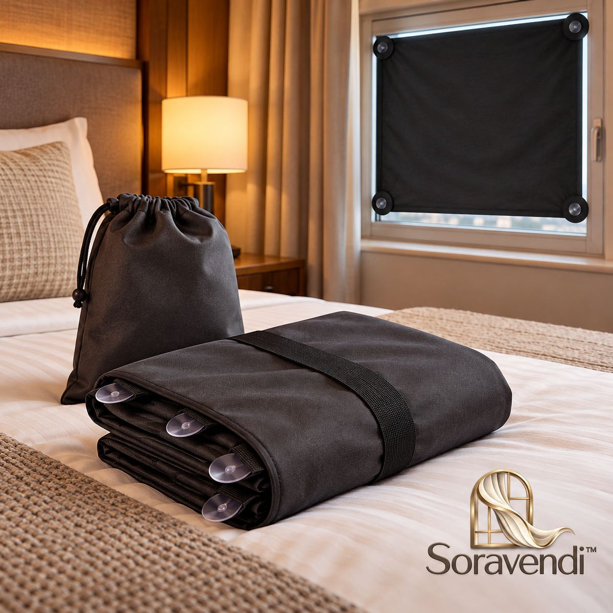 Portable Travel Blackout Shade - Main view