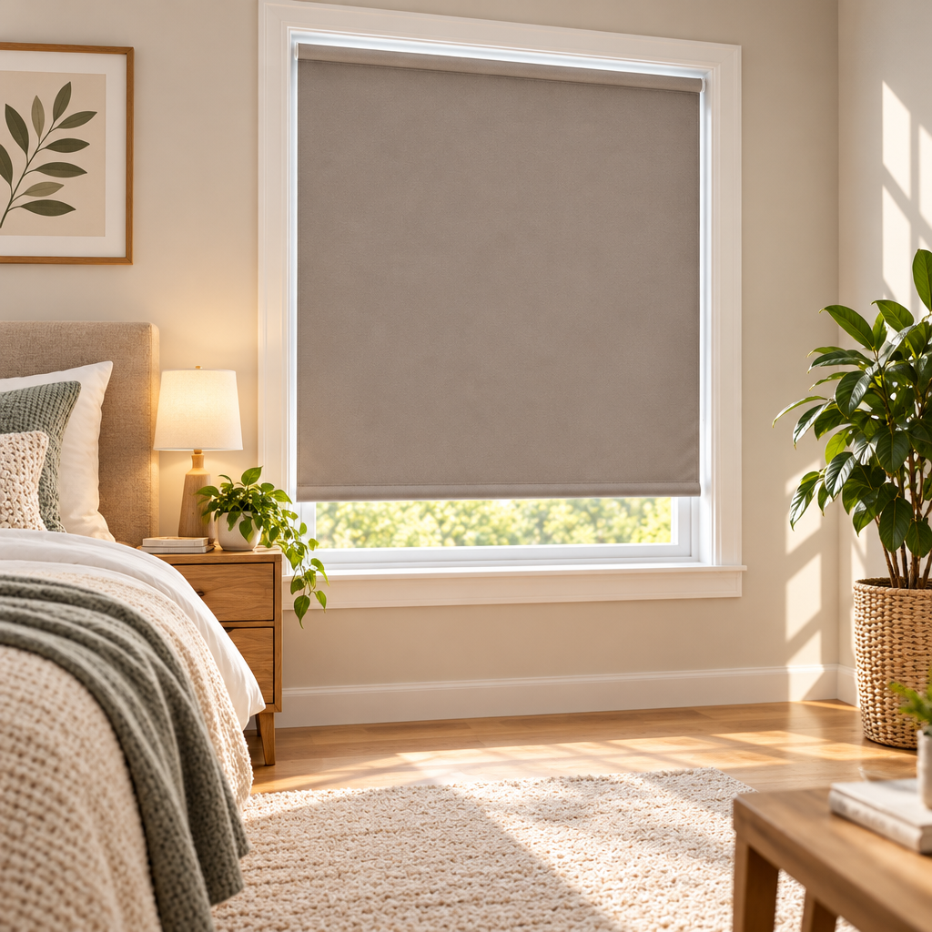 Rental-Friendly Blackout Shade Kit - In-room use